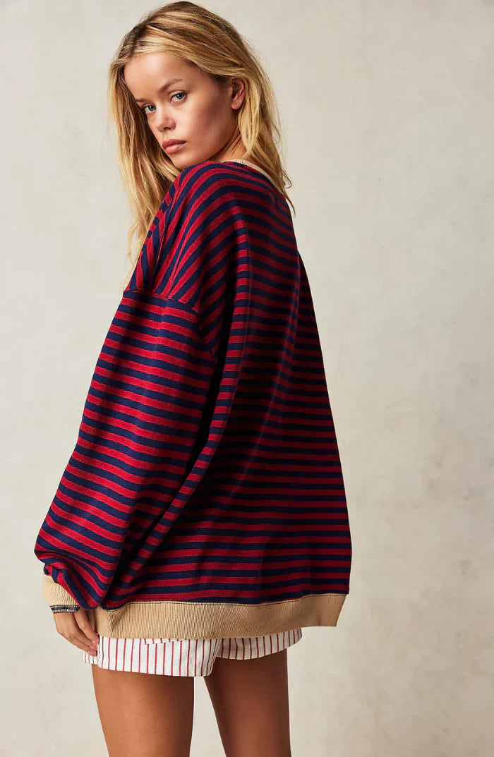 Ricarda – Kuscheliger Oversize-Pullover für Lagen-Looks