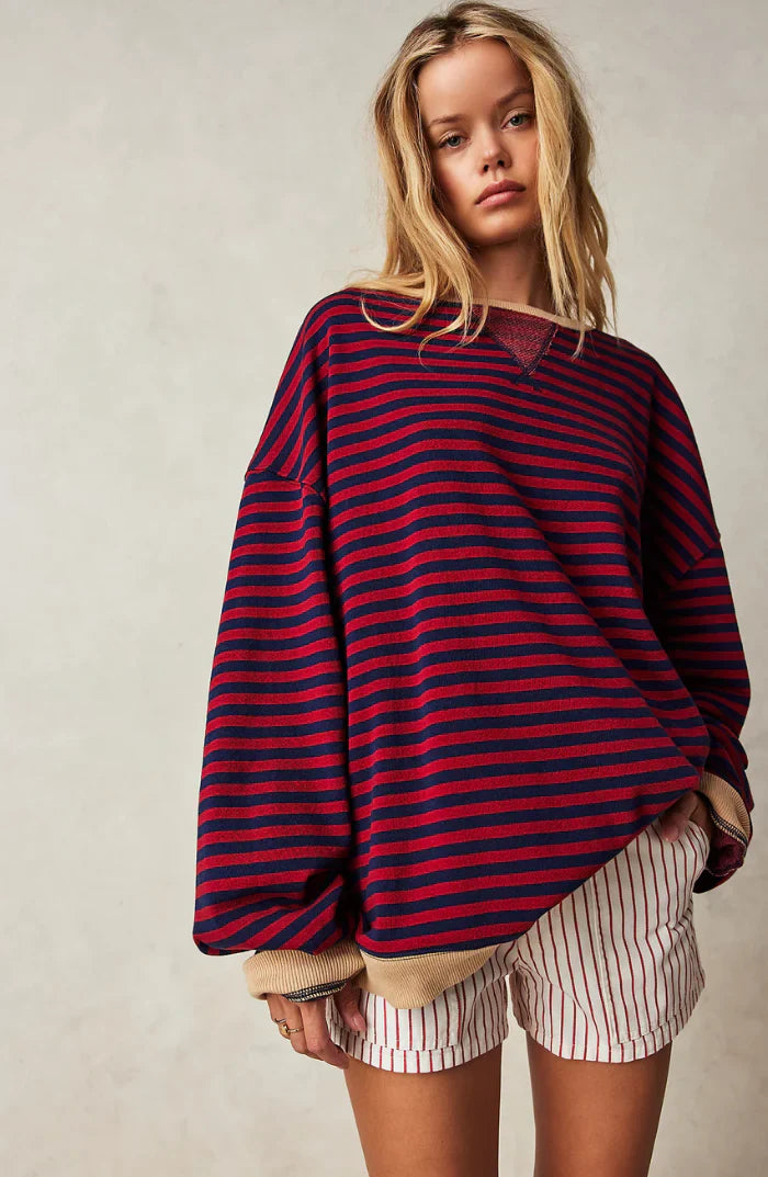 Ricarda – Kuscheliger Oversize-Pullover für Lagen-Looks