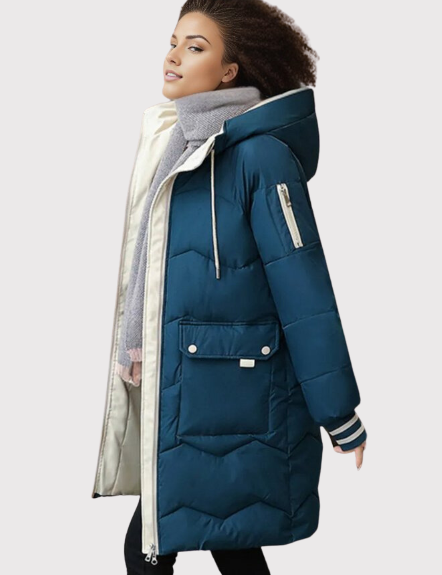 Clara - Gemütlicher Damen Winterparka mit Kapuze