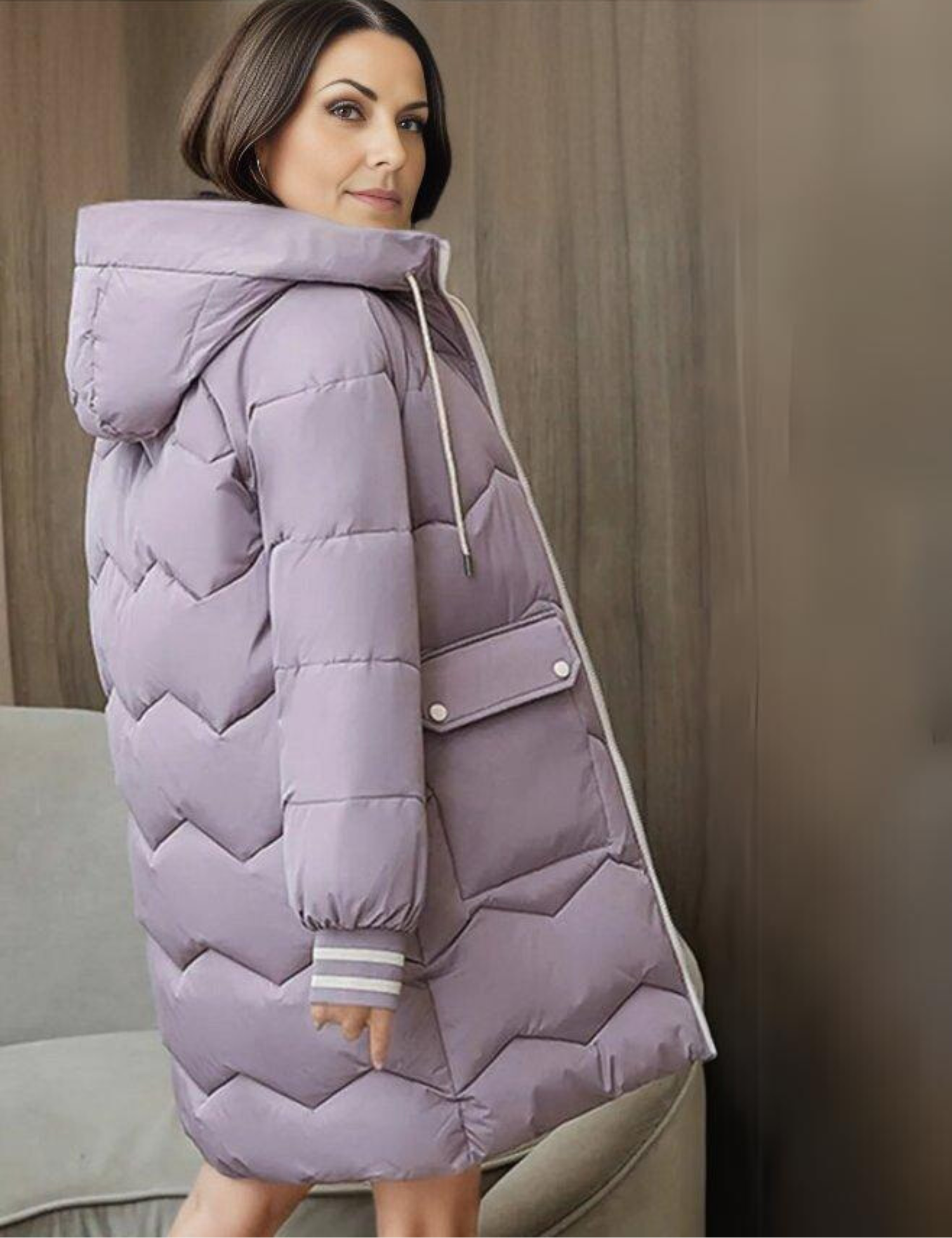 Clara - Gemütlicher Damen Winterparka mit Kapuze