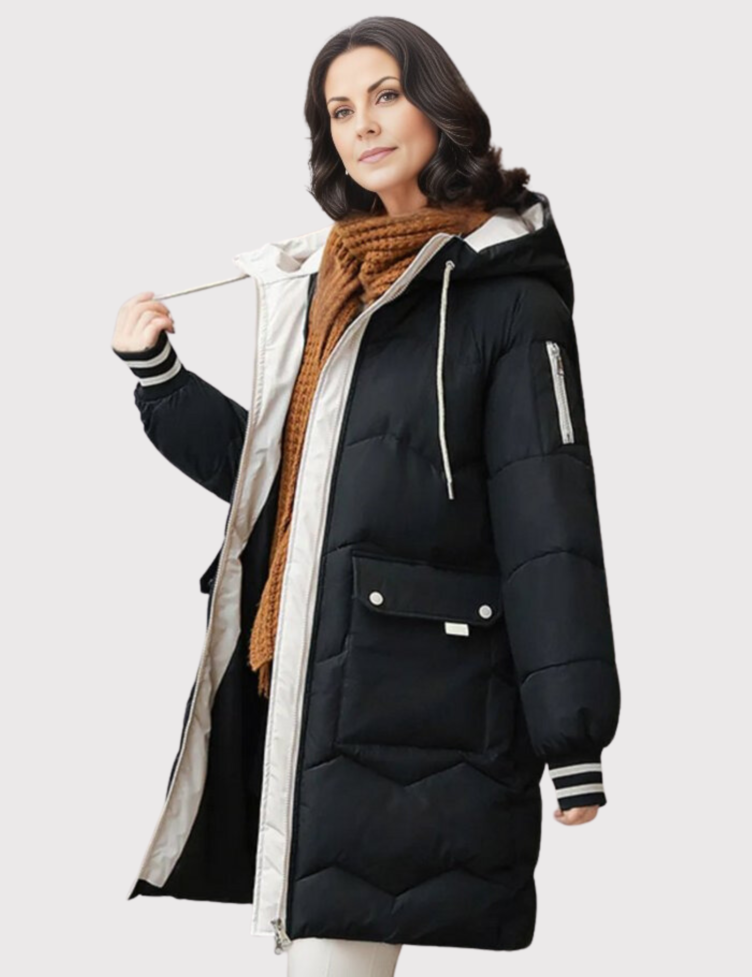 Clara - Gemütlicher Damen Winterparka mit Kapuze