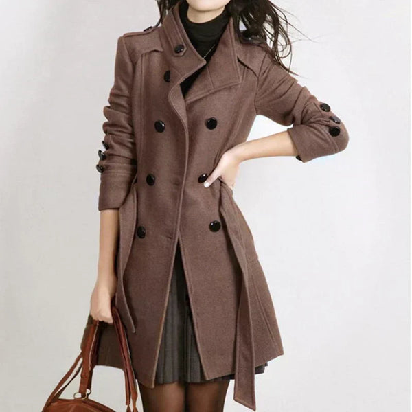 Lilyana – eleganter trenchcoat für tamen