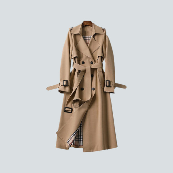 Winter - Moderner eleganter schicker Trenchcoat