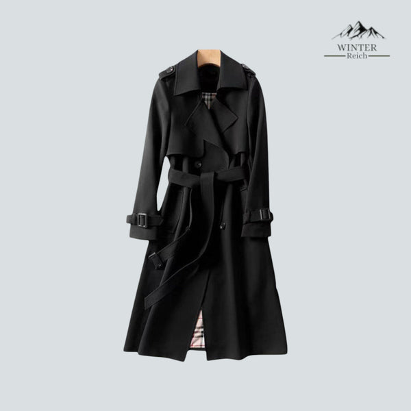 Winter - Moderner eleganter schicker Trenchcoat