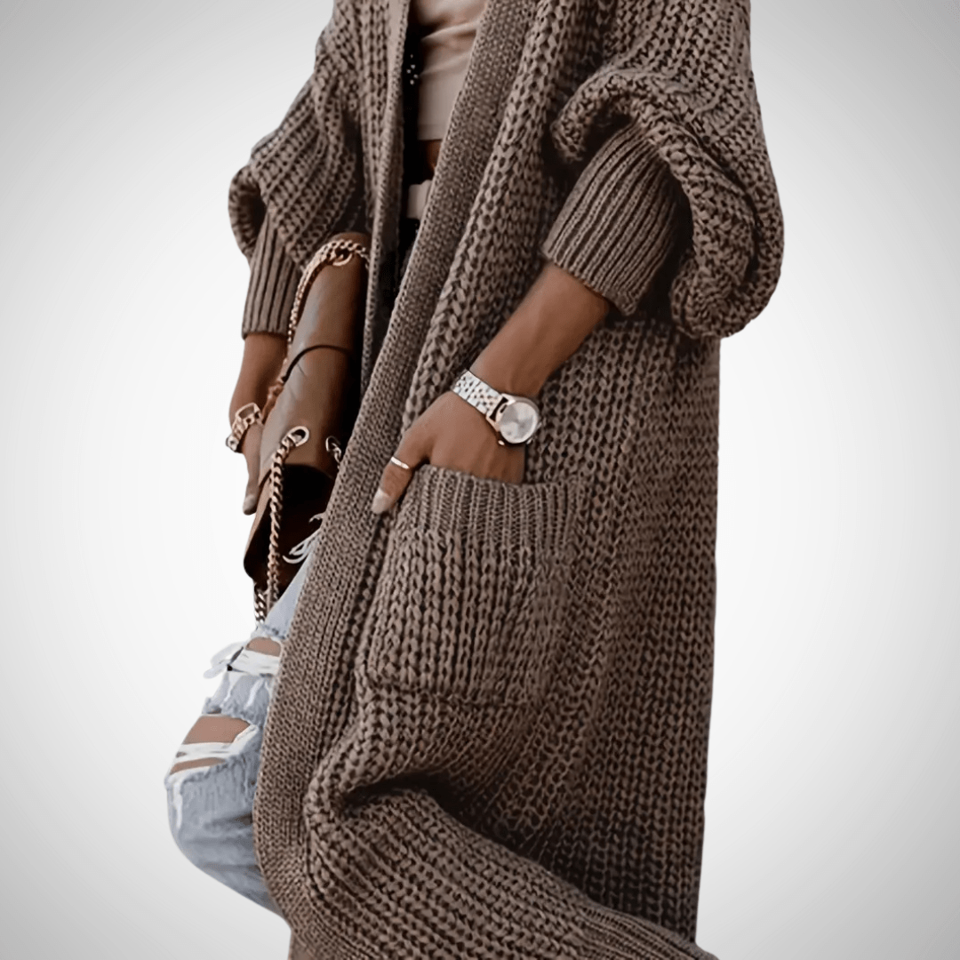 Cora – Gemütlicher Cardigan Mit Taschen