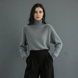 Selina - Eleganter Rollkragenpullover