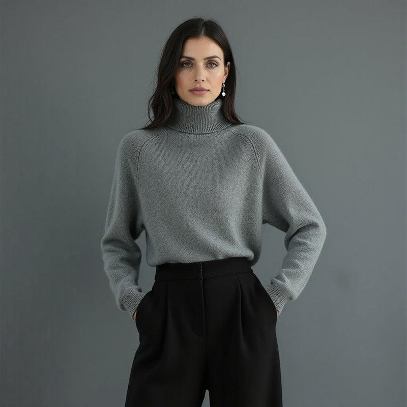 Selina - Eleganter Rollkragenpullover