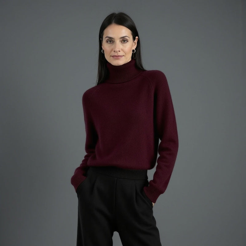 Selina - Eleganter Rollkragenpullover