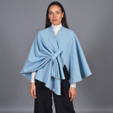 Sofia - Eleganter Poncho mit Bindegürtel