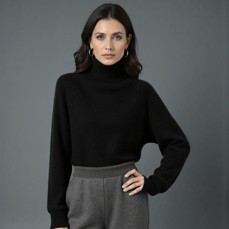 Selina - Eleganter Rollkragenpullover