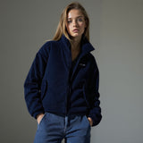 Jasmin - Velours-Pufferjacke