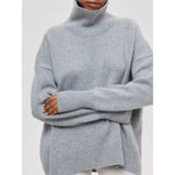 JOELINE - Rollkragen Schicker Strickpullover