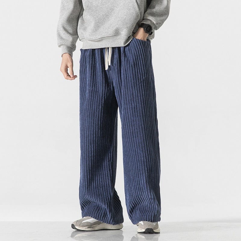 Lennart - Lässige Cordhose Herren Oversized Baumwollmix