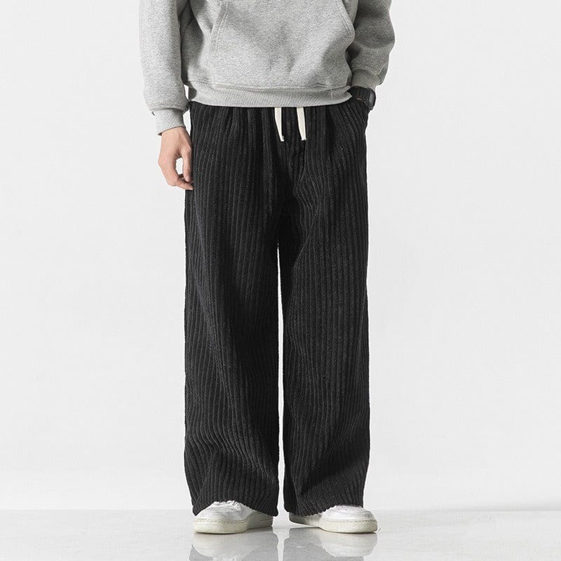 Lennart - Lässige Cordhose Herren Oversized Baumwollmix