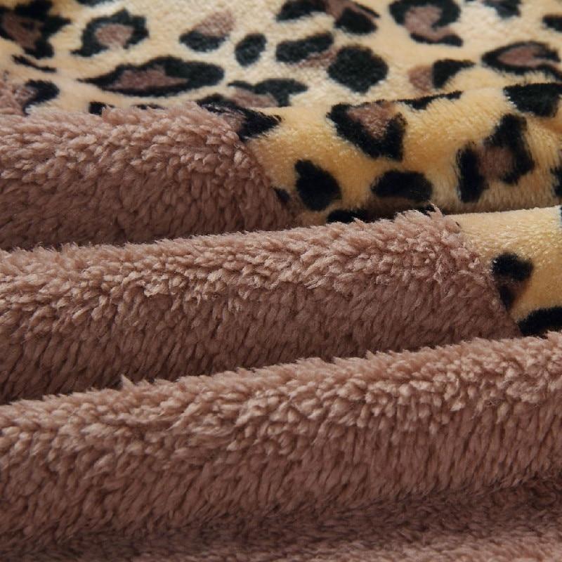 Sarah – Warmer Hoodie Mit Leoparden-Muster