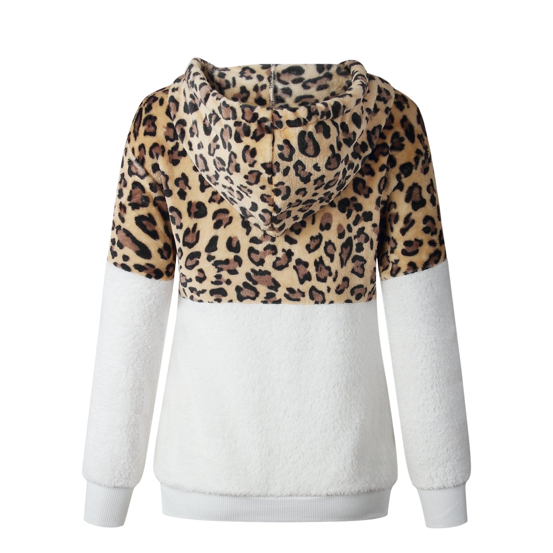 Sarah – Warmer Hoodie Mit Leoparden-Muster