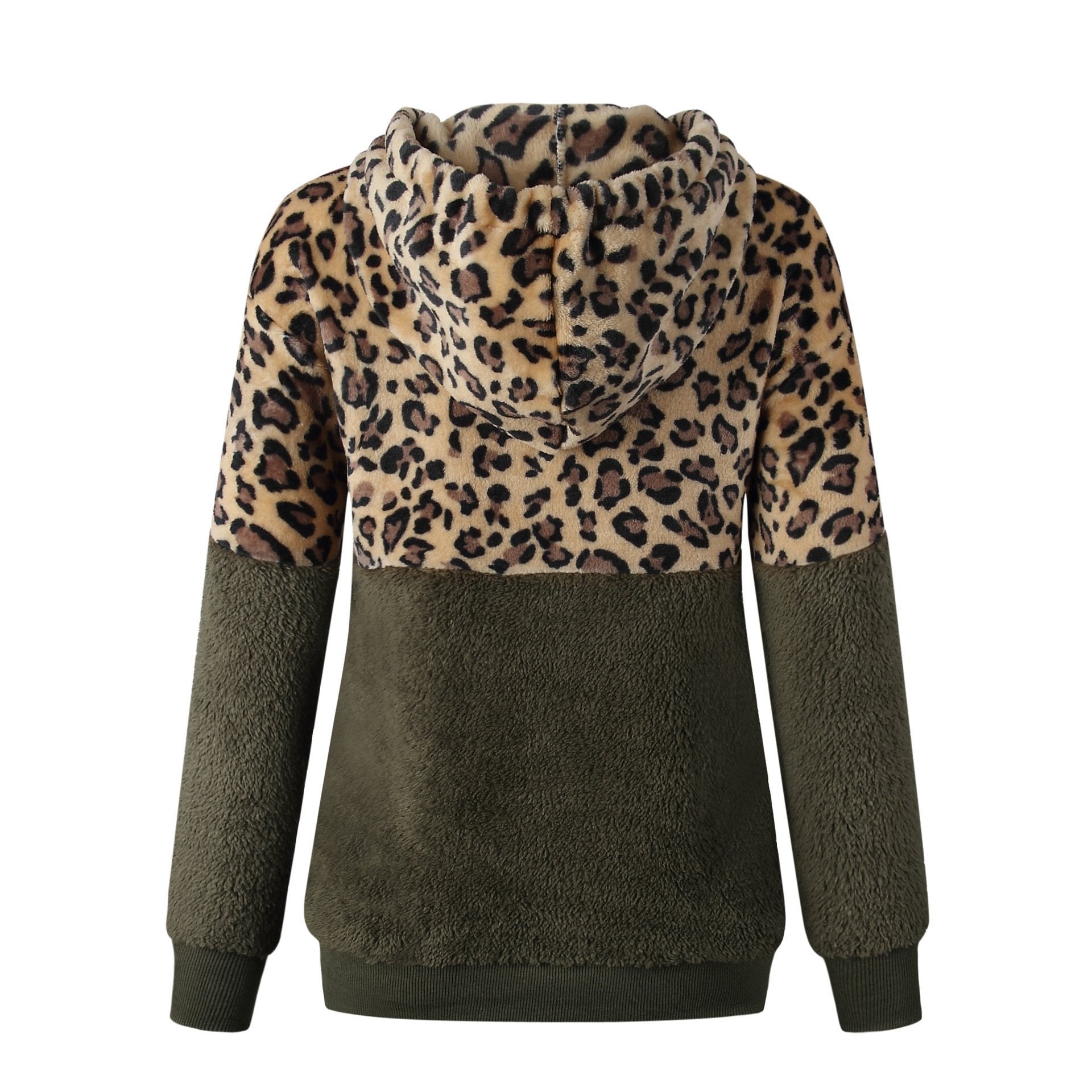 Sarah – Warmer Hoodie Mit Leoparden-Muster