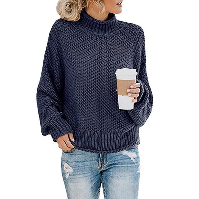 Leonie – Eleganter Warmer Pullover Damen