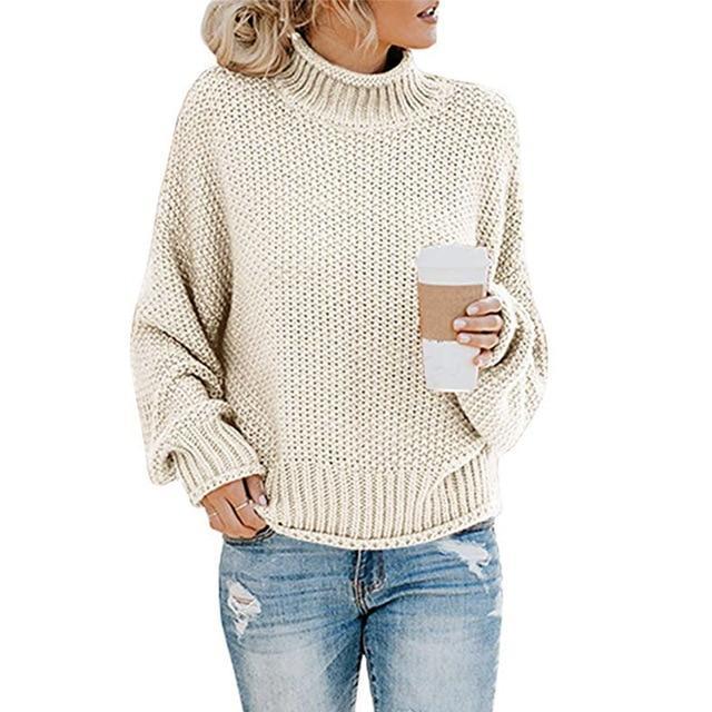 Leonie – Eleganter Warmer Pullover Damen