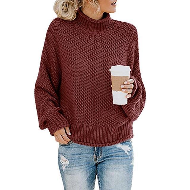 Leonie – Eleganter Warmer Pullover Damen