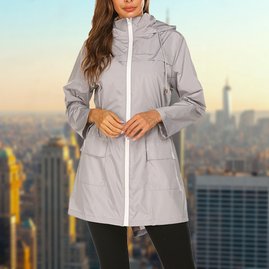 Wasserdichte Damen Outdoor Regenjacke