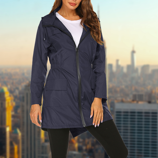 Wasserdichte Damen Outdoor Regenjacke