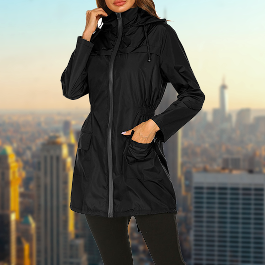 Wasserdichte Damen Outdoor Regenjacke