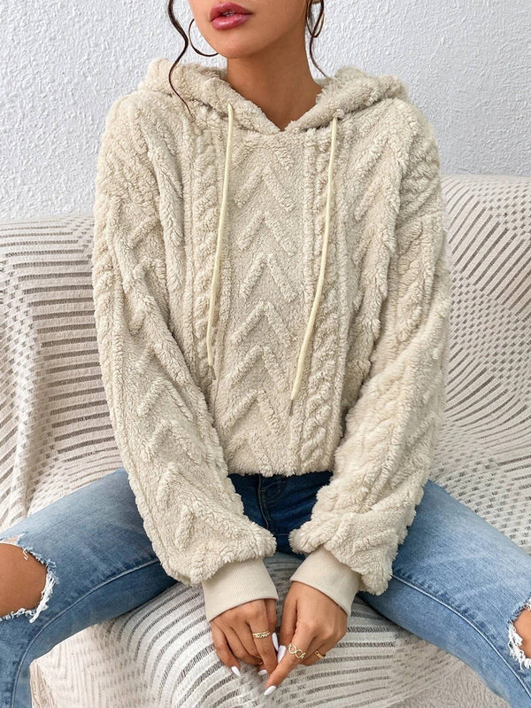 Elyse Plüsch-Strickpullover