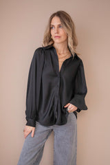 Sophisticated Stripes Black - Blouse