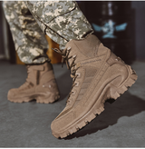 Ivan - Wasserdichte Outdoor-Stiefel mit Durchstichschutz für Männer - Kampfstiefel Armee-Stiefel