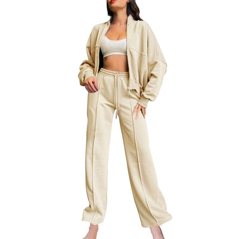 Lottie - Stylisches Zip-Up Sweatshirt & Sweatpants Set für Damen