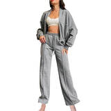 Lottie - Stylisches Zip-Up Sweatshirt & Sweatpants Set für Damen