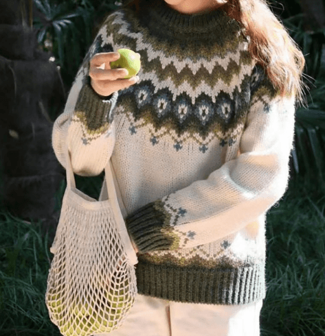 Dalia – Strickpullover für den Winter
