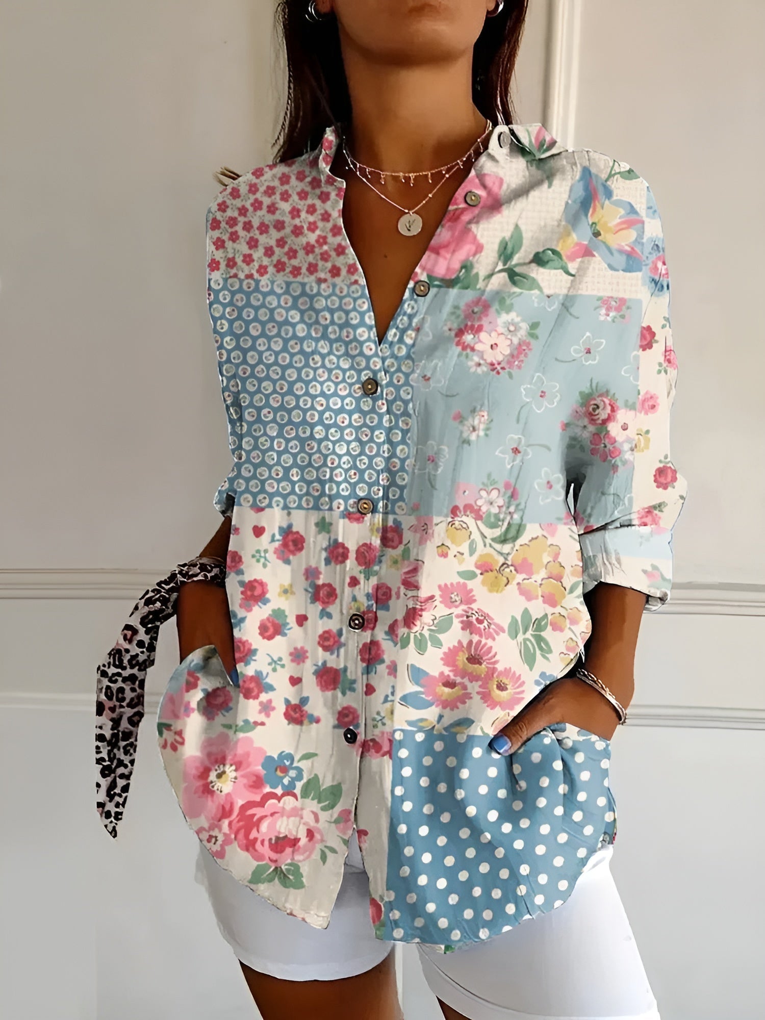 Felina - Stilvolles Button Down Hemd Für Damen