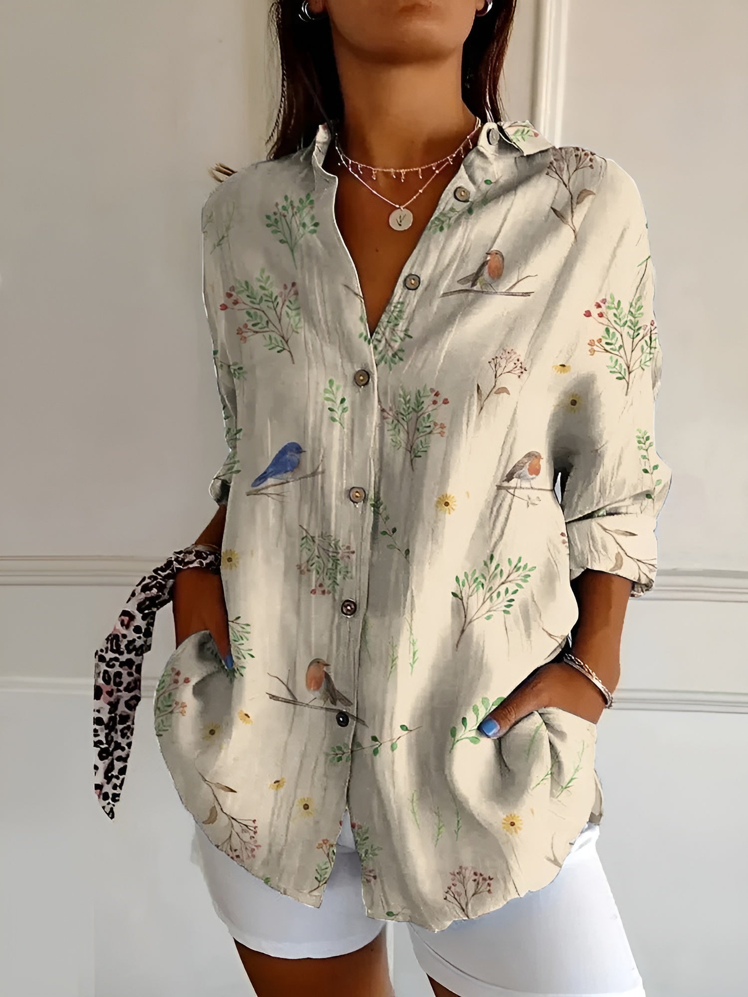 Felina - Stilvolles Button Down Hemd Für Damen