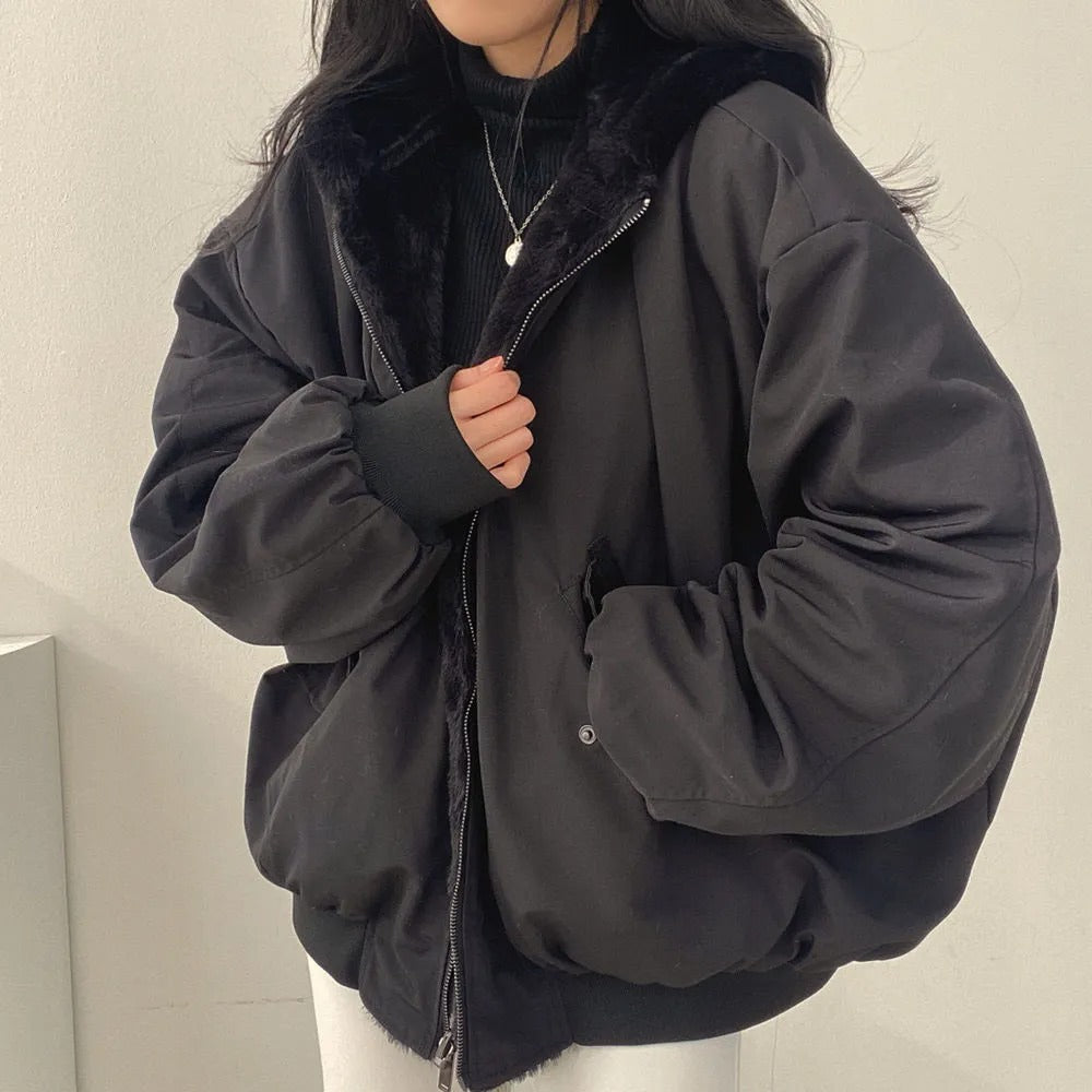 Gitta – Bequeme Winterjacke im koreanischen Stil
