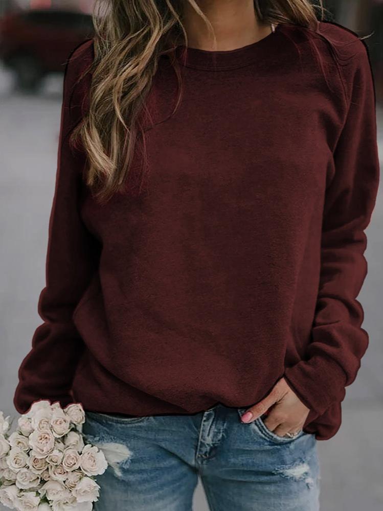 Eliza - Stylisches Bequemes Sweatshirt mit Rundhalsausschnitt