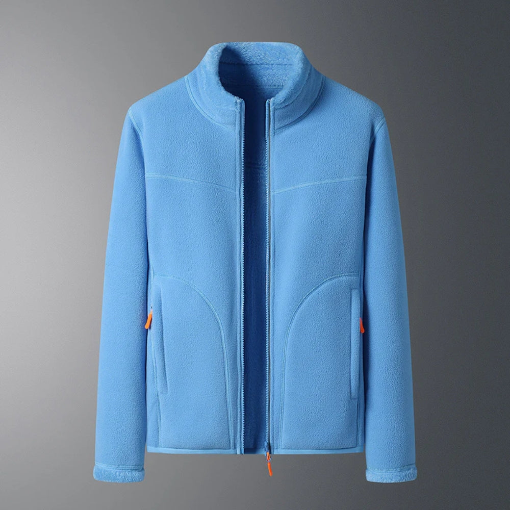 Dalia - Damen Fleece Winterjacke mit Taschen