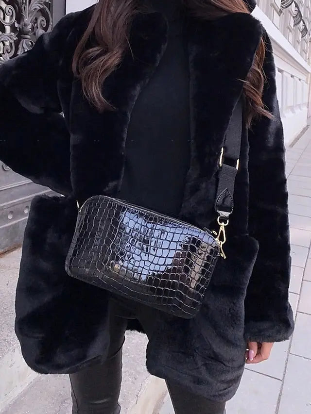 Rivka - Damen Jacke Chic Elegant Warm Winter