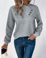 Leah - Asymmetrischer Blusenpullover