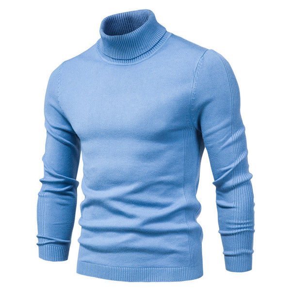 Dragan - Heren-Turtleneck Basic Kasjmier Base Sweater