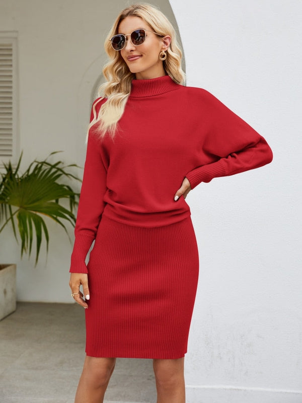 TrendySlim - Neues Strickkleid für Frauen