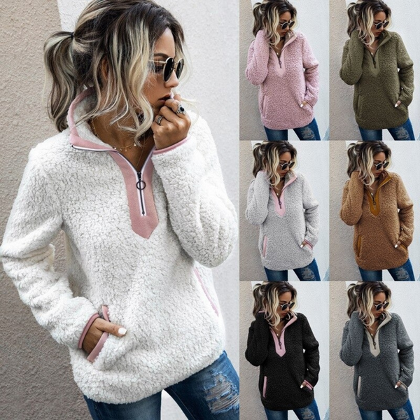 Antonia - Sherpa Fleece Winter Trui