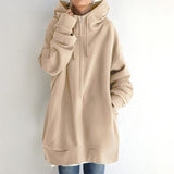 Cassy - Kuscheliger Winter Pullover Hoodie