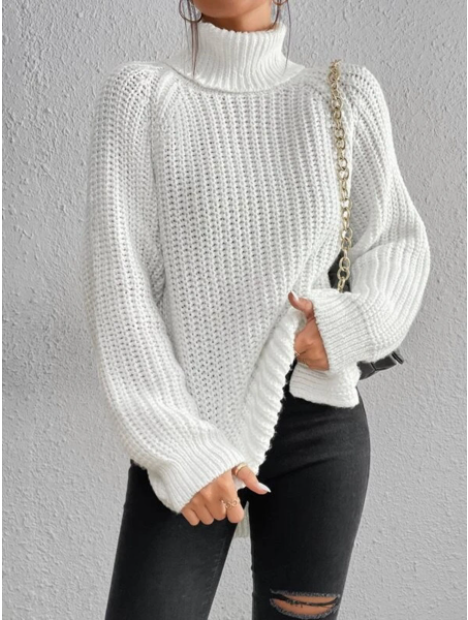 Kyla - Rollkragenpullover aus Strick