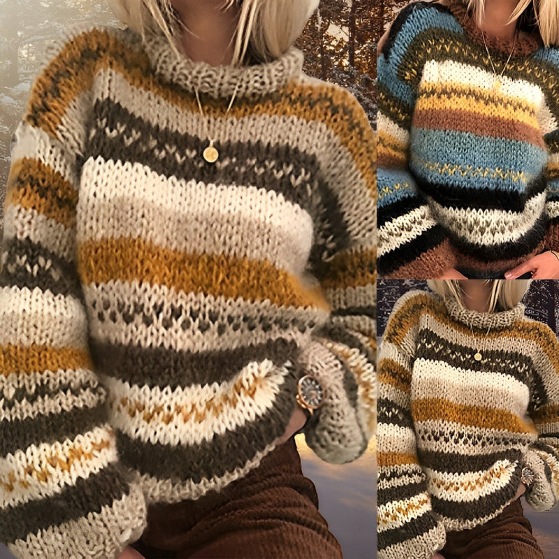 Wooly Rundhalsausschnitt Pullover