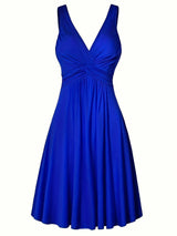 Renata - Elegantes Tank-Kleid mit tiefem V-Ausschnitt