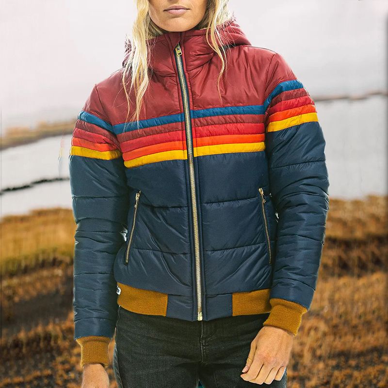 Maria - Winterjacke mit Kapuze