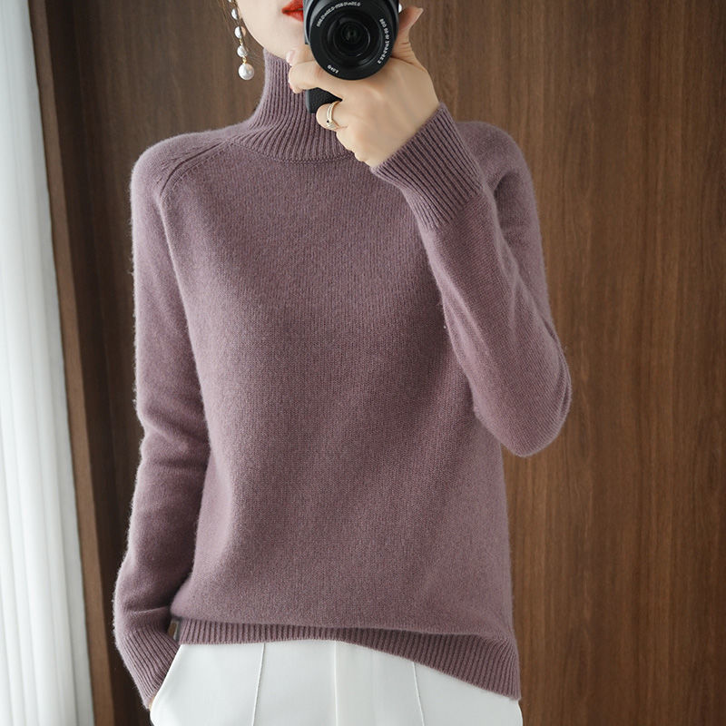 Lina Schlichter Kaschmir-Pullover