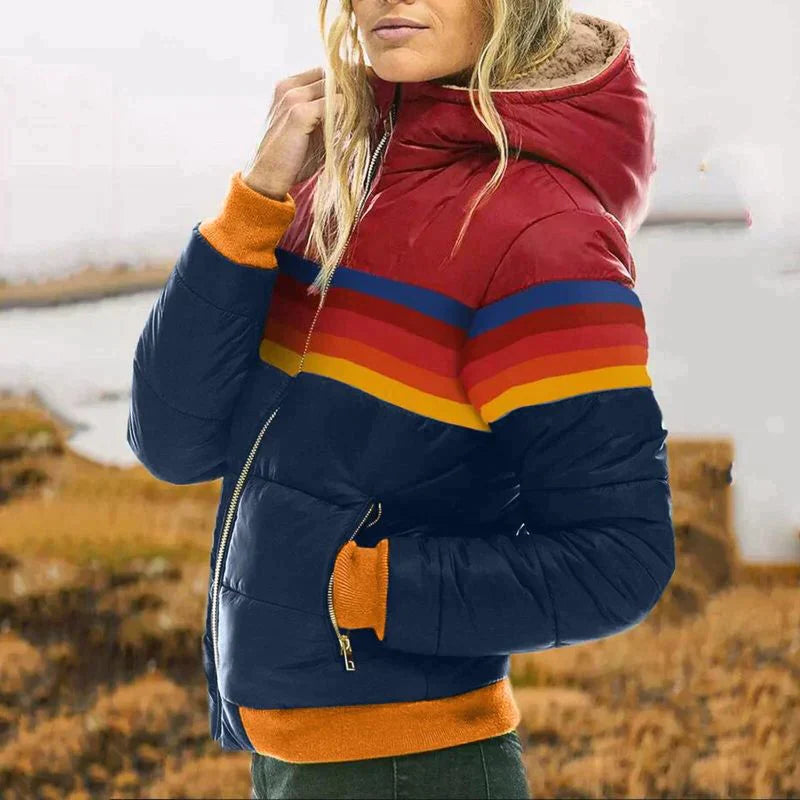 Maria - Winterjacke mit Kapuze